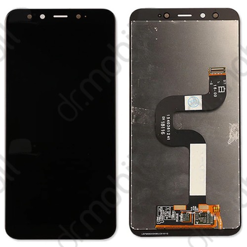LCD kijelző Xiaomi Mi 6X, Redmi A2 (érintőpanel, átvezető fóliával) fekete