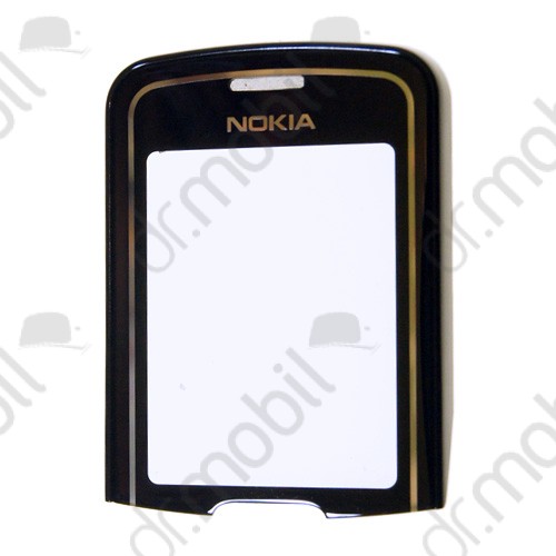 Plexi Nokia 8600 Luna kerettel fekete swap