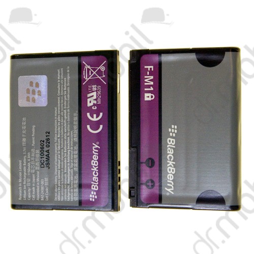 Akkumulátor BlackBerry 9105 Pearl 3G 1150 mAh Li-ion (F-M1) cs.nélkül