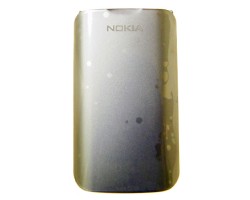 Akkufedél Nokia C5 ezüst