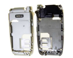 Középrész Nokia 6103 ezüst (utángyártott)