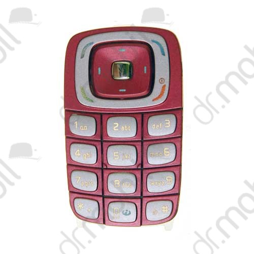 Billentyűzet Nokia 6103 piros