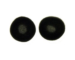 Pótszivacs fülhallgató fekete (2 db/csomag)