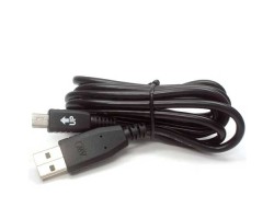Adatkábel BlackBerry 9000 Bold (USB, töltővel töltőként is használható) fekete