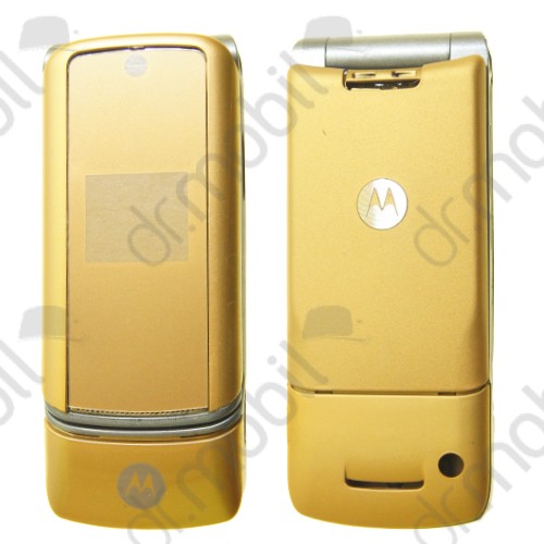 Előlap Motorola K1 arany komplett ház (utángyártott)