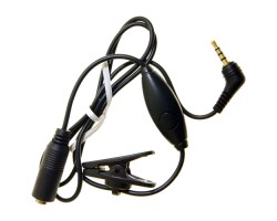 Audió adapter SonyEricsson P900 2,5mm alakít 3,5mm-re mikrofonos
