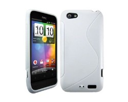 Tok telefonvédő szilikon HTC One V (T320e) S-line fehér