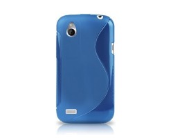 Tok telefonvédő szilikon HTC Desire X (T328e) S-line kék