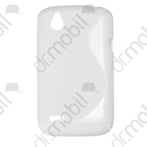 Tok telefonvédő szilikon HTC Desire X (T328e) S-line fehér