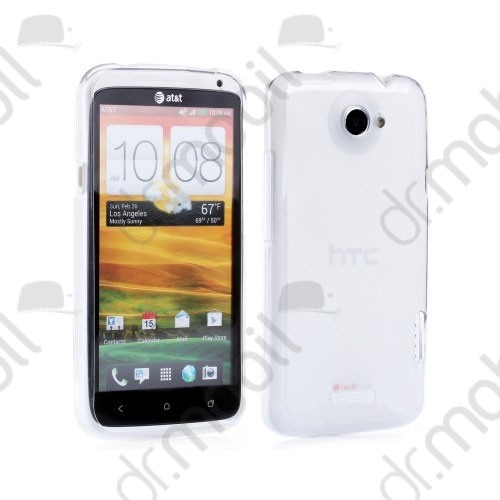 Tok telefonvédő szilikon HTC One X (S720e) átlátszó/ matt