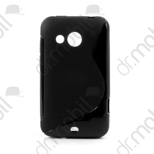 Tok telefonvédő szilikon HTC Desire 200 (E102) S-line fekete