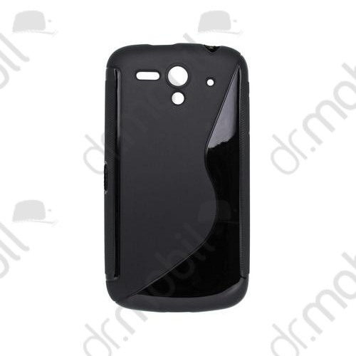 Tok telefonvédő szilikon Huawei U8815 Ascend G300 S-line fekete