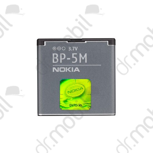 Akkumulátor Nokia 6500 Slide 900 mAh Li-ion / Li-Polymer BP-5M cs.nélkül