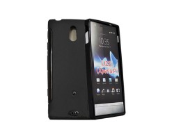 o Tok telefonvédő szilikon Sony Xperia P (LT22i) S-line fekete