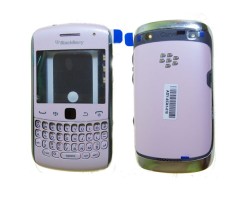 Előlap BlackBerry 9360 Curve komplett ház pink
