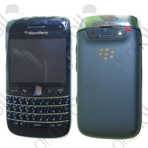 Előlap BlackBerry 9790 Onyx III. komplett ház fekete