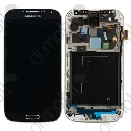 LCD érintőpanel Samsung GT-I9505 Galaxy S IV. (Galaxy S4) GH97-14655B fekete (swap)