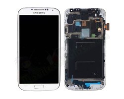 LCD érintőpanel Samsung GT-I9500 Galaxy S IV. GH97-14630A fehér