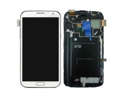 LCD érintőpanel Samsung GT-N7100 Galaxy Note II GH97-14112A fehér