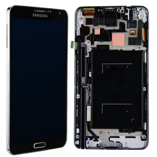 LCD érintőpanel Samsung SM-N9005 Note 3. LTE GH97-15107A fekete