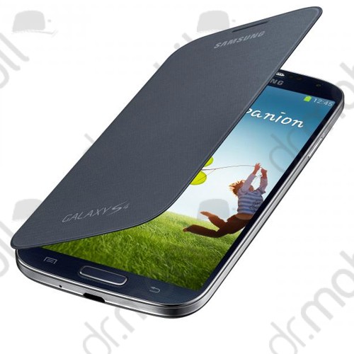 Tok flip cover telefonvédő Samsung GT-I9505 Galaxy S IV. (oldalra nyíló) flip EF-FI950BBE fekete cs.nélkül