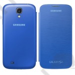 Tok flip cover telefonvédő Samsung GT-I9505 Galaxy S IV. (oldalra nyíló) flip EF-FI950BCEG vilagoskék cs.nélkül