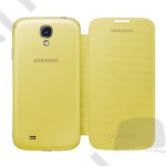 Tok flip cover telefonvédő Samsung GT-I9505 Galaxy S IV. (oldalra nyíló) flip EF-FI950BYEG citromsárga cs.nélkül