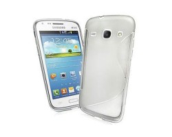 Tok telefonvédő szilikon tok Samsung GT-I8262 Galaxy Core Duos átlátszó S-line