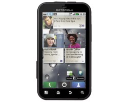 Használt mobiltelefon készülék Motorola Defy fekete (magyar nyelv nincs)
