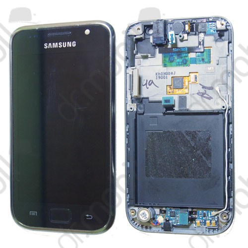 LCD érintőpanel Samsung GT-I9001 Galaxy S Plus GH97-12371A fekete (bontott)