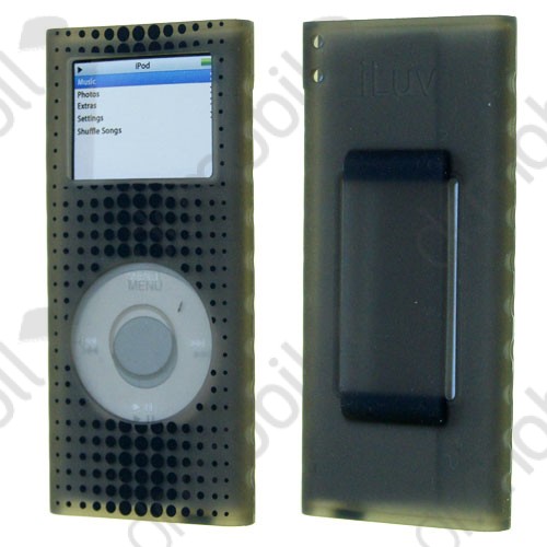 Tok védő szilikon Apple iPod Nano 2nd Generation fekete