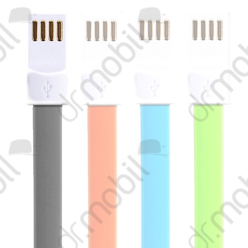 Adatkábel Apple iPhone 5S Remax Lightning szürke 90cm USB (adatkábel minőségi)