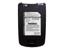 Akkumulátor Samsung SGH-Z400 900mAh Li-ion fekete