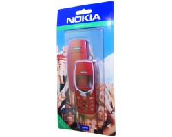 Előlap Nokia 3310 piros SKR-166