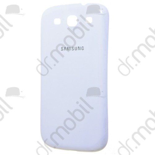 Akkufedél Samsung GT-I9305 Galaxy S III. LTE (Samsung Galaxy S3) (Lte logós) hátlap fehér