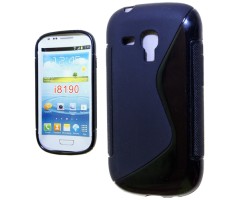 Tok telefonvédő szilikon Samsung GT-I8190 Galaxy SIII. Mini S-line fekete