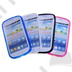 Tok telefonvédő szilikon Samsung GT-I8730 Galaxy Express S-line átlátszó