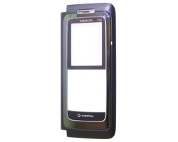 Előlap Nokia E90 barna (beszélgetési hangszóróval) vodafone logós