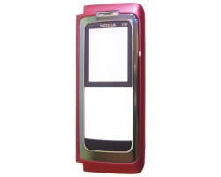 Előlap Nokia E90 piros (beszélgetési hangszóróval)