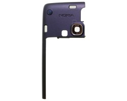 Előlap Nokia E90 antenna takaró kamera plexivel barna