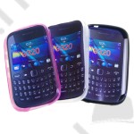 Tok telefonvédő szilikon BlackBerry 9320 rózsaszín - matt