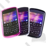 Tok telefonvédő szilikon BlackBerry 9360 Curve fekete - matt