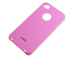 Telefonvédő műanyag Apple iPhone 4 / 4S tok moshi rózsaszín