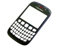 Előlap BlackBerry 9220 Curve keret fekete plexivel 