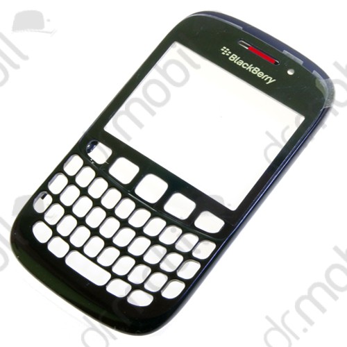 Előlap BlackBerry 9220 Curve keret fekete plexivel 