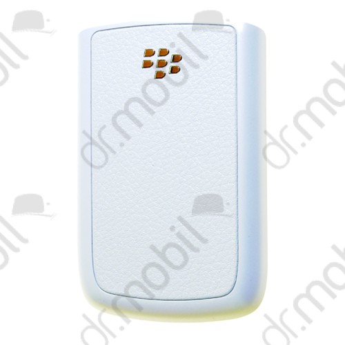 Akkufedél BlackBerry 9780 Onyx II. fehér bőr