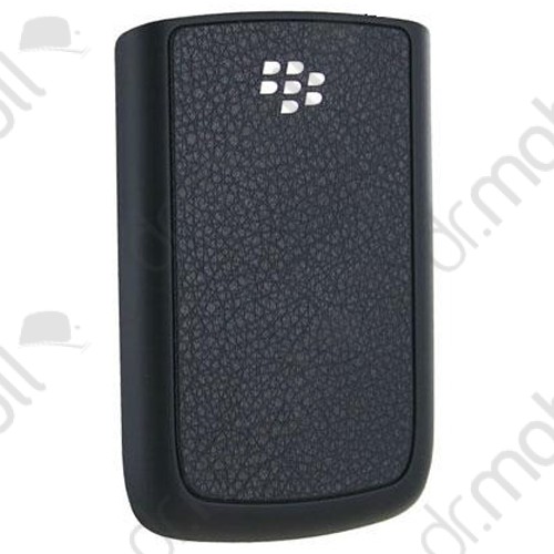 Akkufedél BlackBerry 9780 Onyx II. fekete bőr