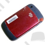 Előlap BlackBerry 8520 Curve komplett ház piros - fekete