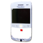 Előlap BlackBerry 9790 Onyx III. (érintő,kerettel funkció billentyűzettel) fehér