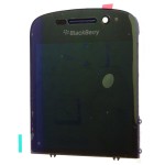 LCD kijelző BlackBerry Q10 (érintőpanel, átvezető fóliával) fekete